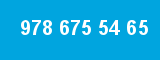 978 675 54 65 978 675 54 65